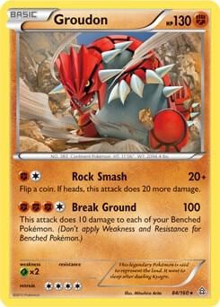 Groudon - 84/160 (XY Primal Clash), Deck Exclusives 084/160