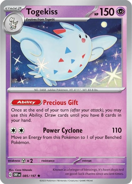 Togekiss, Deck Exclusives 085/197