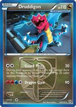 Druddigon - 94/135 (BW Plasma Storm), Deck Exclusives 094/135