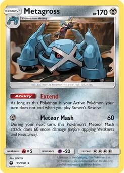 Metagross - 95/168 (Prerelease Kit Exclusive), Deck Exclusives 095/168