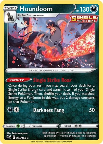 Houndoom - 096/163, Deck Exclusives 096/163