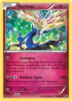 Xerneas - 96/146 (Cracked Ice Holo), Deck Exclusives 096/146