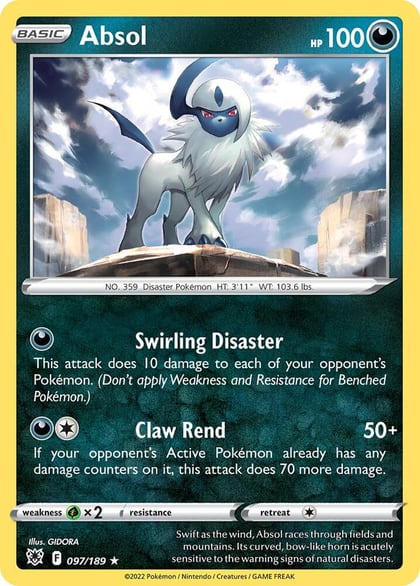 Absol - 097/189, Deck Exclusives 097/189