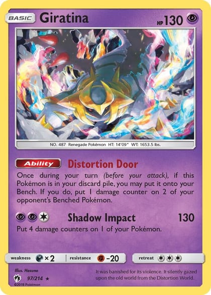 Giratina - 97/214, Deck Exclusives 097/214