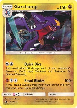Garchomp - 99/156 (Cracked Ice Holo), Deck Exclusives 099/156