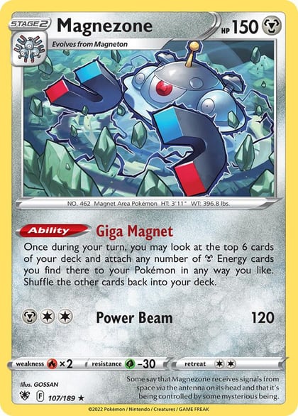 Magnezone - 107/189, Deck Exclusives 107/189