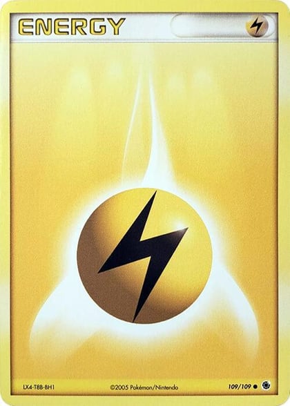 Lightning Energy - 109/109 (No E-Reader), Deck Exclusives 109/109