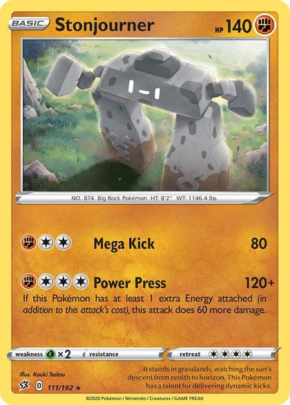 Stonjourner - 111/192, Deck Exclusives 111/192