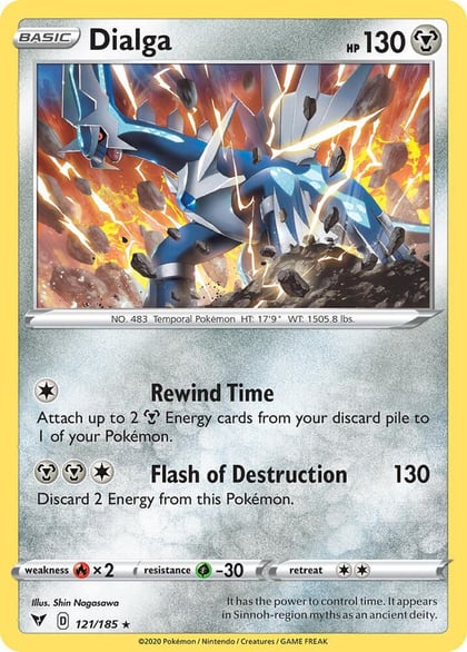 Dialga - 121/185, Deck Exclusives 121/185