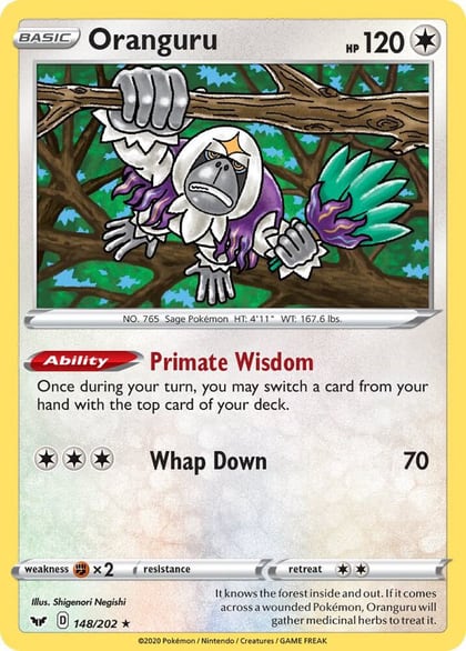 Oranguru - 148/202, Deck Exclusives 148/202