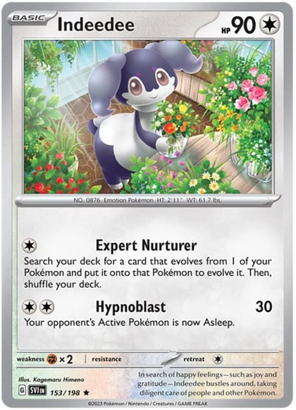 Indeedee, Deck Exclusives 153/198