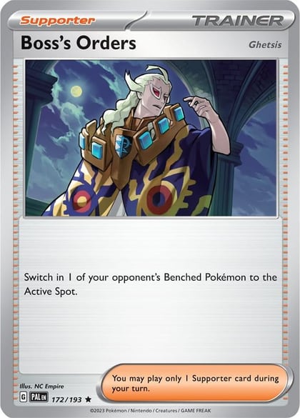 Boss's Orders - 172/193, Deck Exclusives 172/193