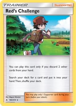 Red's Challenge - 184/214 (SM - Unbroken Bonds), Deck Exclusives 184/214