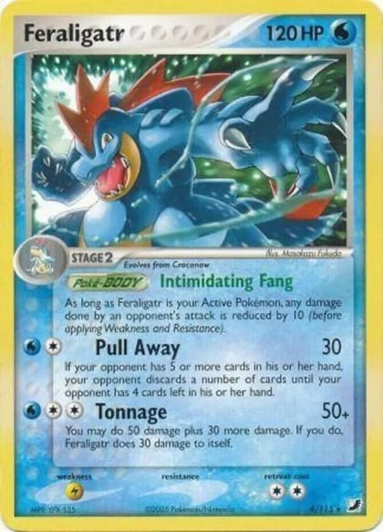 Feraligatr - 4/115, Deck Exclusives 4/115