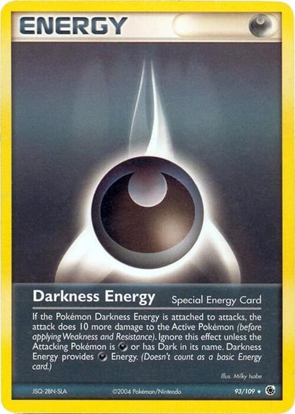 Darkness Energy (Special) - 93/109 (No E-Reader), Deck Exclusives 93/109