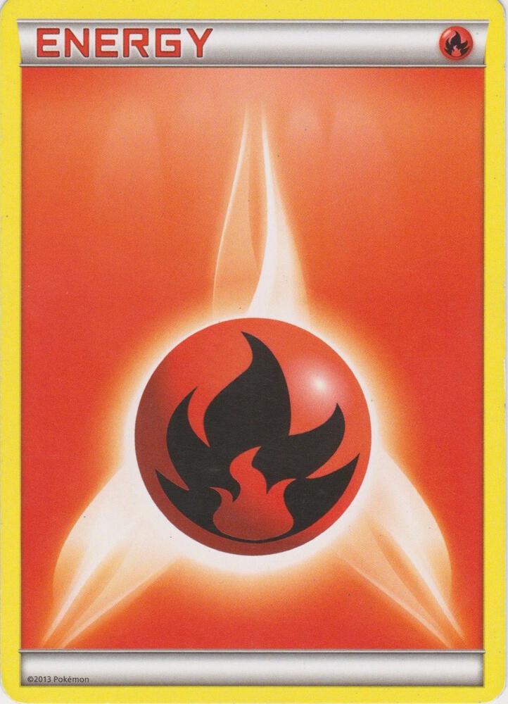 Fire Energy (2013 Unnumbered), Deck Exclusives P126302