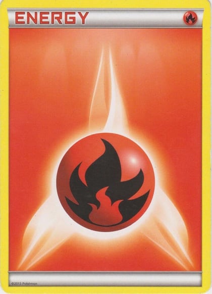 Fire Energy (2013 Unnumbered), Deck Exclusives P126302