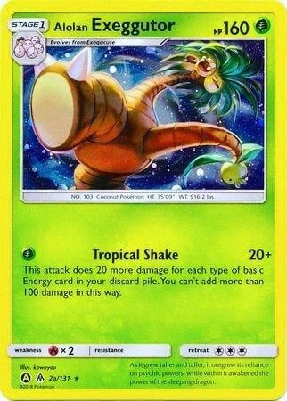 Alolan Exeggutor - 2a/131, Alternate Art Promos 002a/131