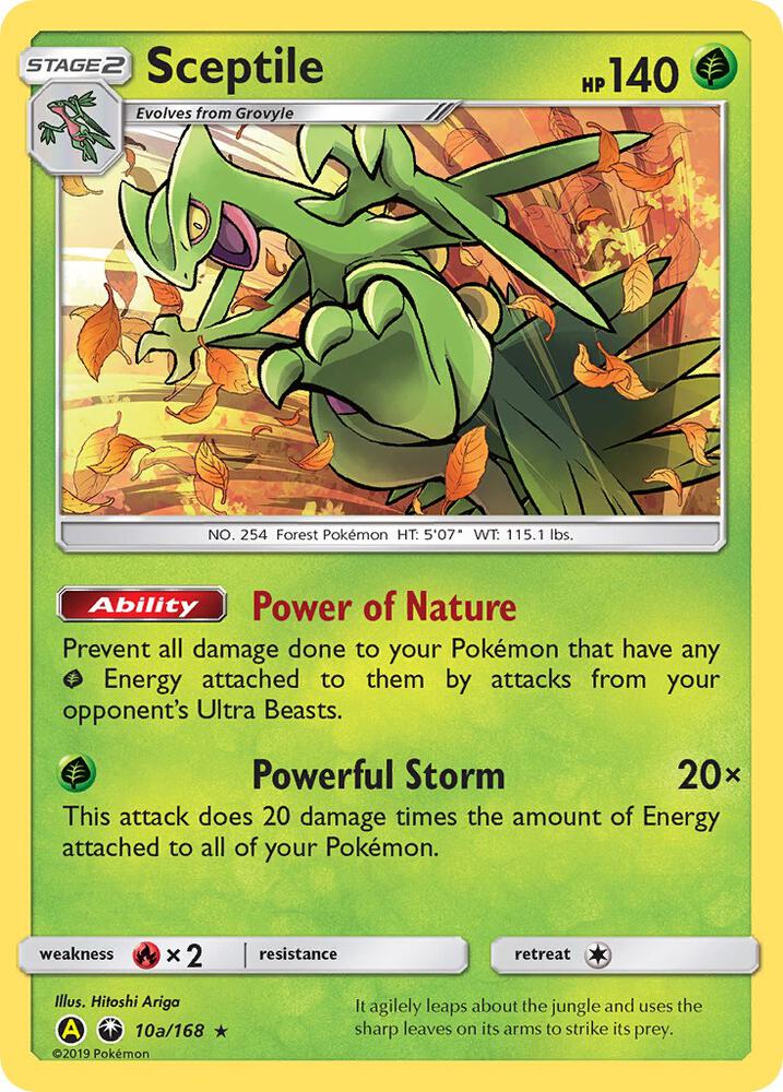 Sceptile - 10a/168, Alternate Art Promos 010a/168