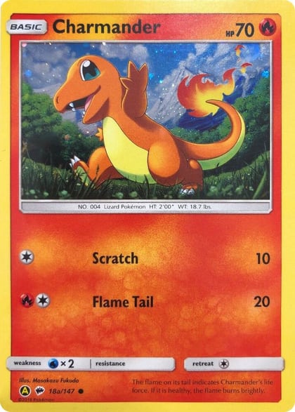 Charmander - 18a/147, Alternate Art Promos 018a/147