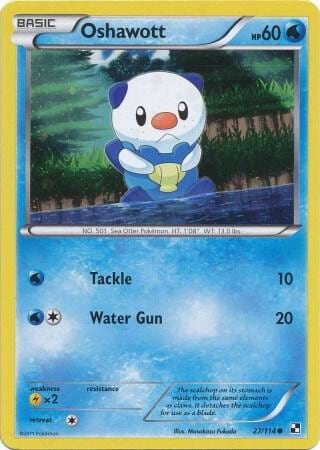 Oshawott - 27/114 (Cosmos Holo), Alternate Art Promos 027/114