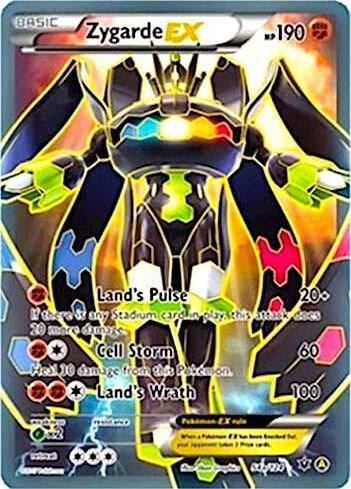 Zygarde EX - 54a/124, Alternate Art Promos 054a/124