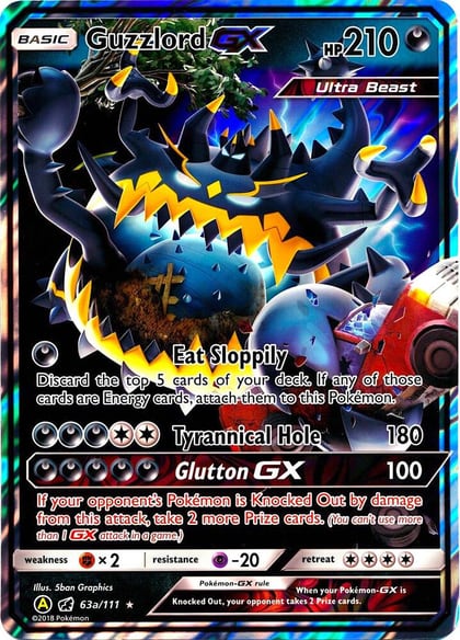 Guzzlord GX - 63a/111, Alternate Art Promos 063a/111