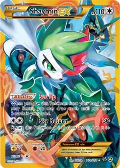 Shaymin EX - 77a/108, Alternate Art Promos 077a/108