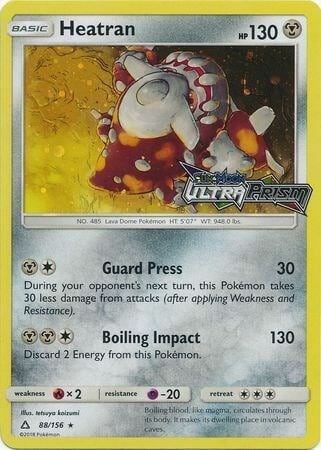 Heatran - 88/156 (Prerelease), Alternate Art Promos 088/156