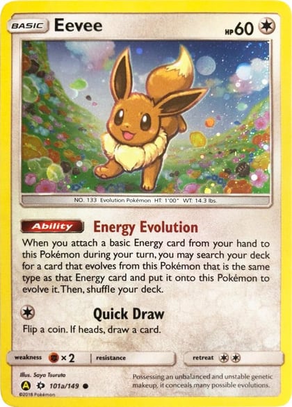 Eevee - 101a/149, Alternate Art Promos 101a/149