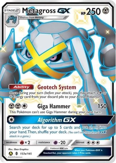 Metagross GX - 157a/145, Alternate Art Promos 157a/145