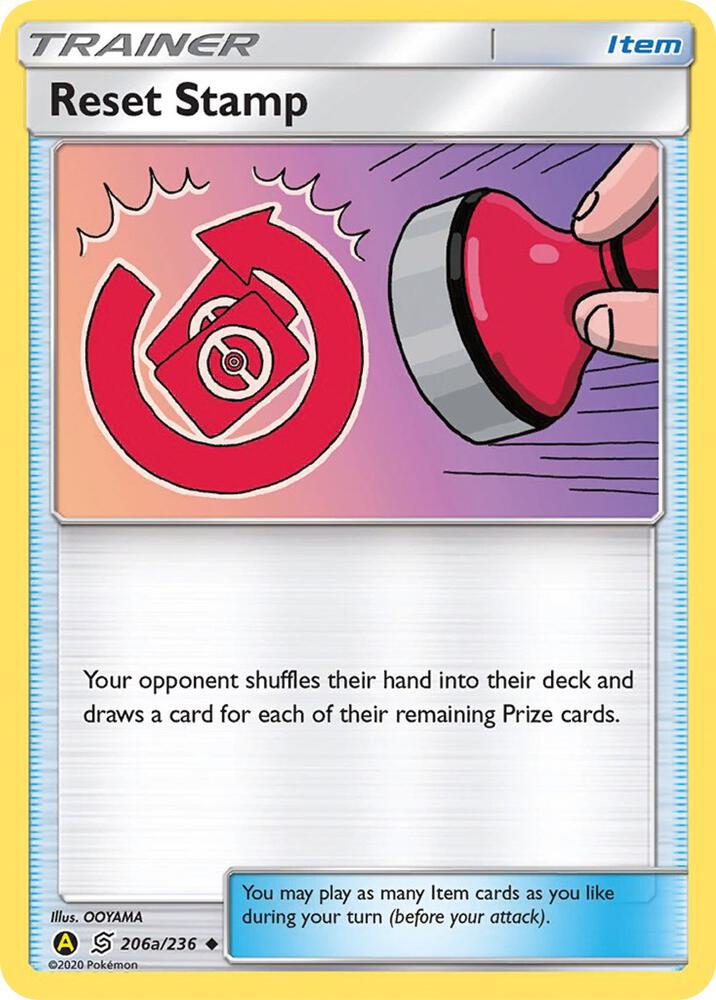 Reset Stamp - 206a/236, Alternate Art Promos 206a/236