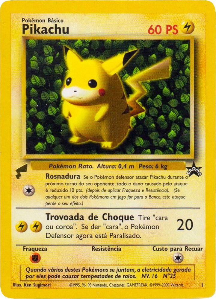 Pikachu (Ivy), Pikachu World Collection Promos 1