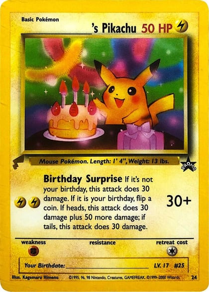 ______'s Pikachu, Pikachu World Collection Promos 24