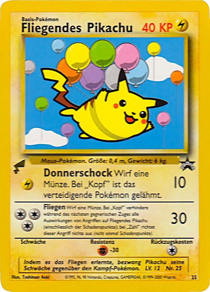 Pikachu (Flying), Pikachu World Collection Promos 25