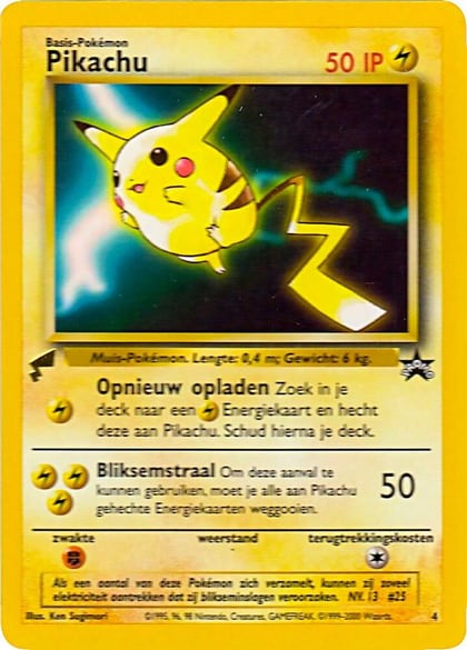 Pikachu (Movie), Pikachu World Collection Promos 4
