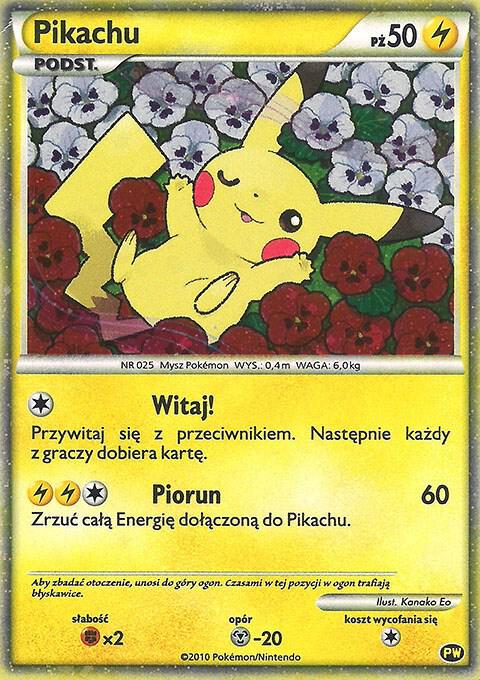 Pikachu (Polish), Pikachu World Collection Promos PW 8