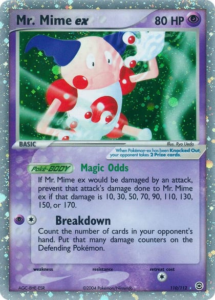 Mr. Mime ex - 110/112, FireRed & LeafGreen 110/112