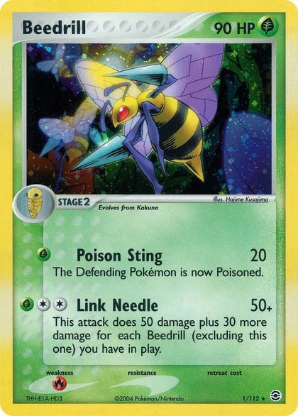 Beedrill, FireRed & LeafGreen 1/112