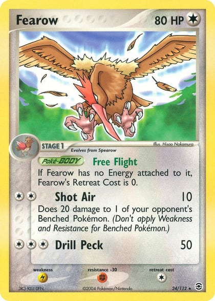 Fearow, FireRed & LeafGreen 24/112