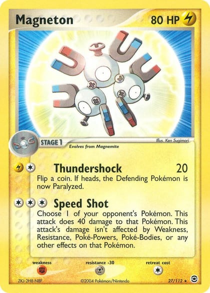 Magneton, FireRed & LeafGreen 27/112