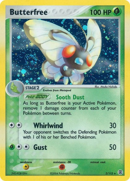 Butterfree, FireRed & LeafGreen 2/112