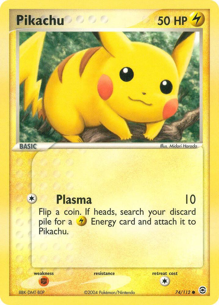 Pikachu, FireRed & LeafGreen 74/112