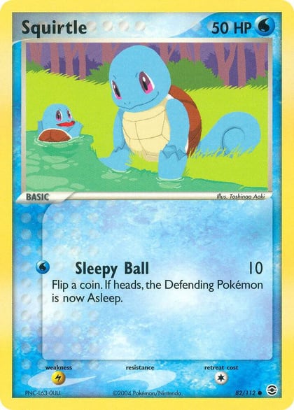 Squirtle - 082/112, FireRed & LeafGreen 82/112