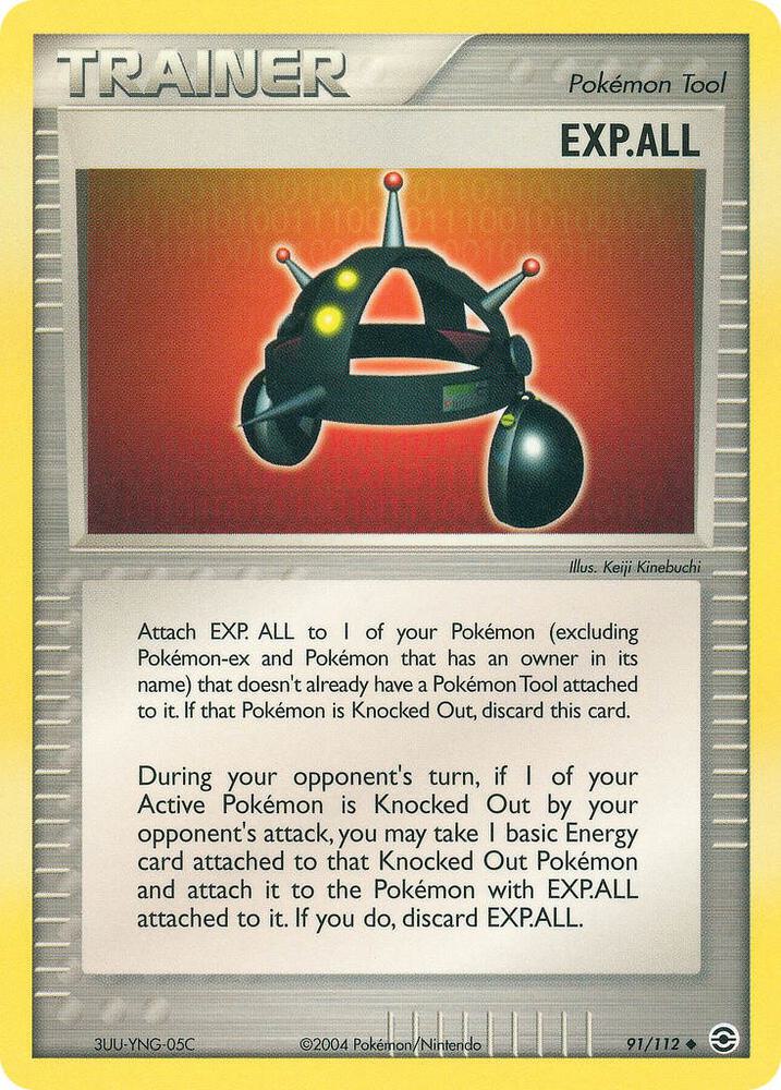 EXP.ALL, FireRed & LeafGreen 91/112