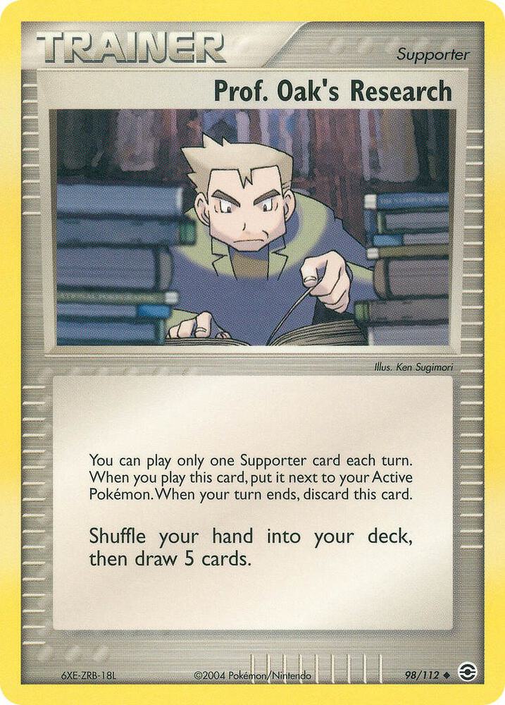 Prof. Oak's Research, FireRed & LeafGreen 98/112