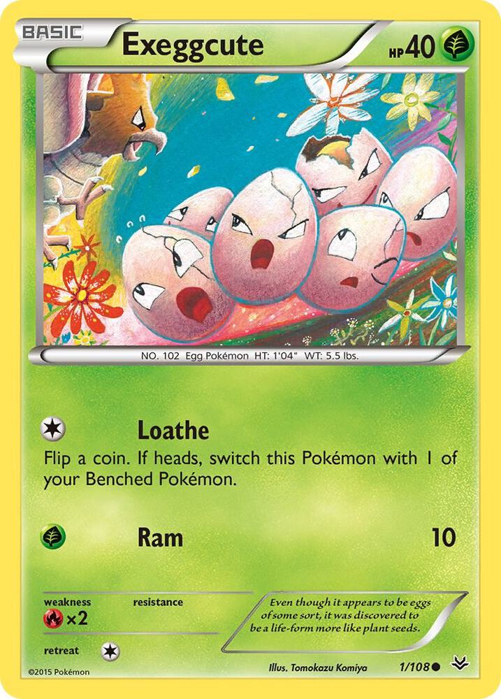 Exeggcute, XY - Roaring Skies 1/108