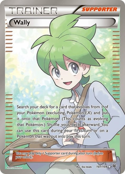 Wally (107 Full Art), XY - Roaring Skies 107/108