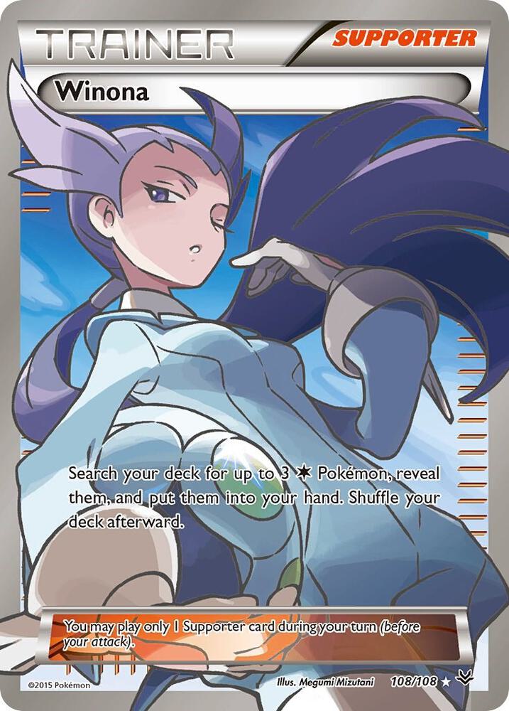 Winona (108 Full Art), XY - Roaring Skies 108/108