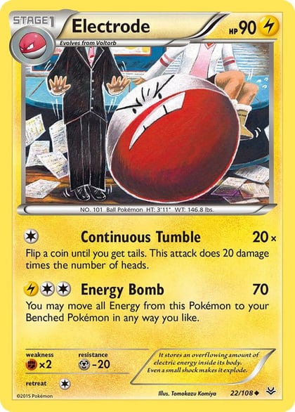Electrode, XY - Roaring Skies 22/108